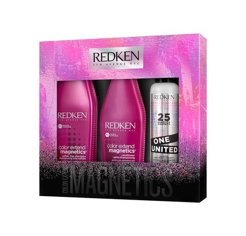 Redken Color Extend Magnetics Shampoo Conditioner One United Trio Womens Redken